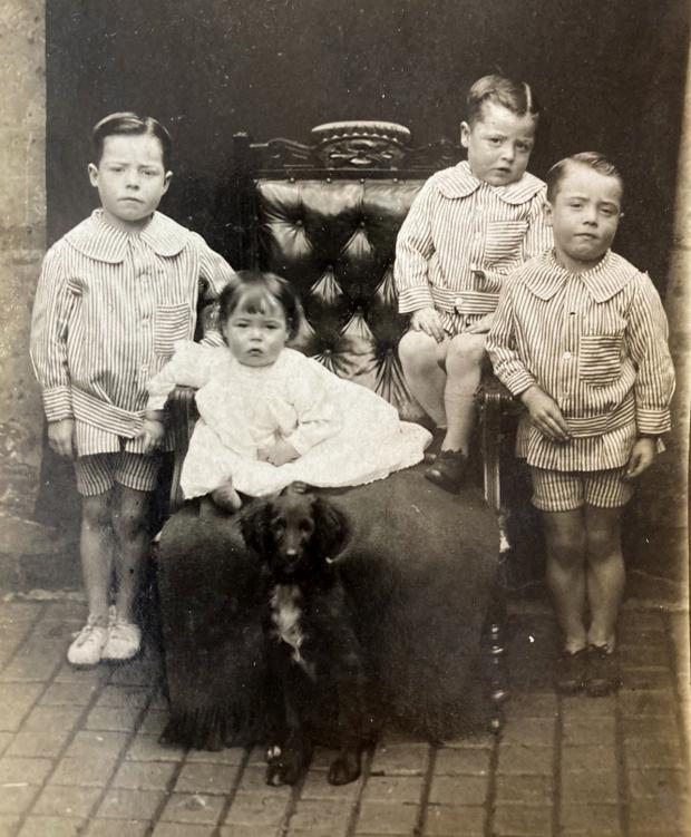 The Northern Echo: Lillie Galloway's four sons, Harry, Fred, Henry and Alfred